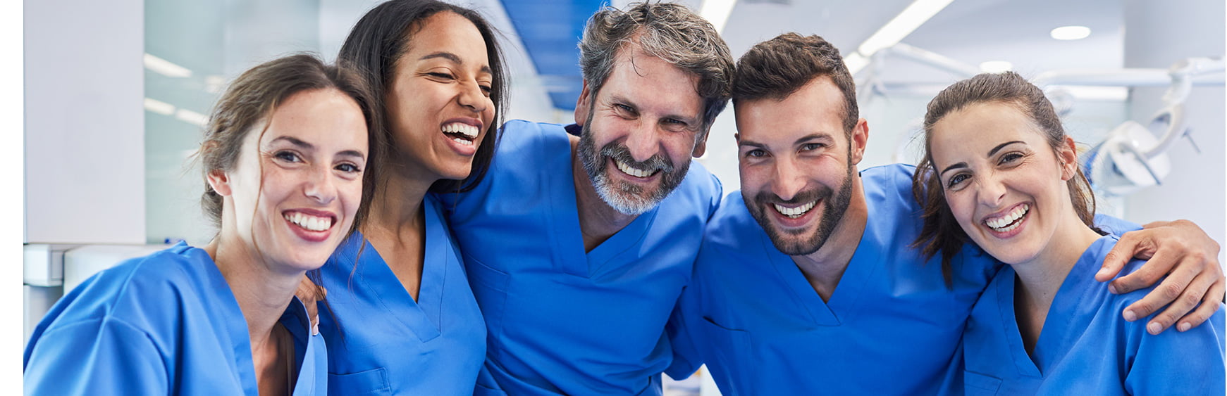 Group photo of dental team